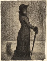 Woman Strolling
