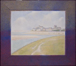 View of Le Crotoy, from Upstream, 1889