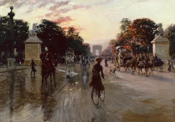 The Champs Elysees, Paris