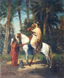 A Halted Horseman