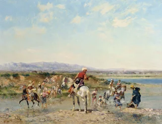 Arabs at an Oasis