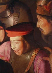 The Denial of St. Peter (detail)