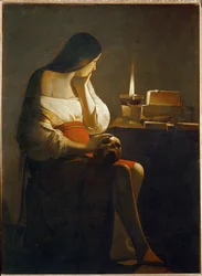 Magdalen with the Night Light