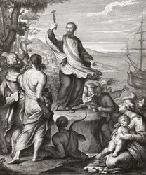 Saint Francis Xavier Preaching