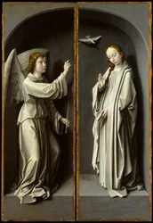 Archangel Gabriel; The Virgin Annunciate, c.1510