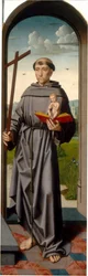 The Saint Anne Altarpiece: Saint Anthony of Padua [right panel], c. 1500-1520