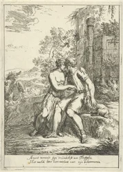 Aminta and Thestylis