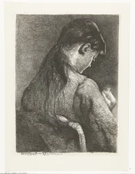 Seated Girl, Seen from the Back