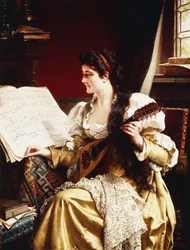 Lady with a Mandolin