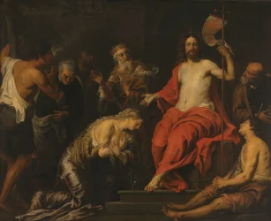 Christ and the Penitent Sinners