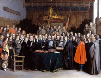 The Ratification of the Treaty of Münster, 15 May 1648