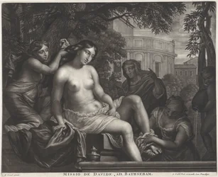 Bathsheba Receives the Message from David (Missio de Davide ad Bathsebam)