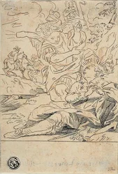 Angel Appearing to Saint