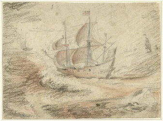 Sailing Ship at Sea