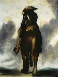 Man on Horseback, Seen from Behind