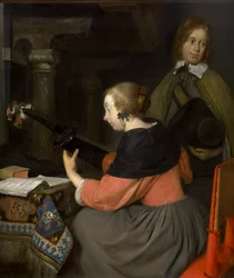 A Lute Player