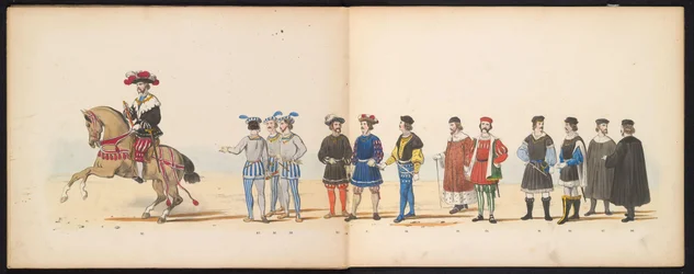 Masquerade of the Leiden Students, 1855 (plate 11)