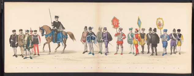 Masquerade of the Leiden Students, 1875 (plate 2)