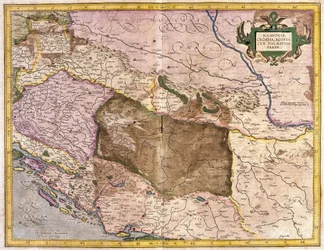 Sclavonia, Croatia, Bosnia and Dalmatia (Engraving)