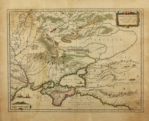 Taurica Chersonesus. Map of the Crimea, 1595