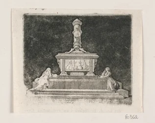 Monument of Frederik V in Roskilde