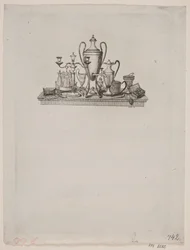Arrangement of Silver Objects