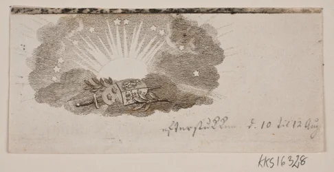 Vignette with the Three Nordic Kingdoms
