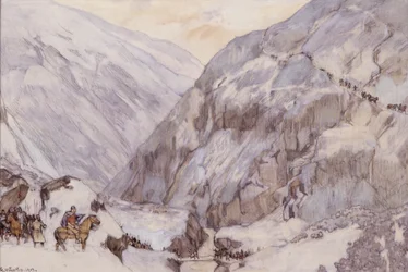 King Sverre at Vårstien (Drivdalen)