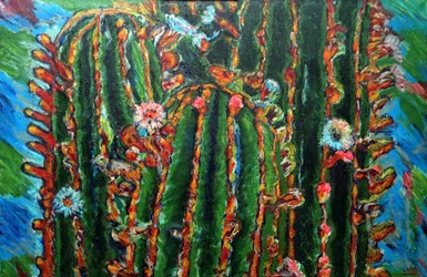 Blooming Cactus