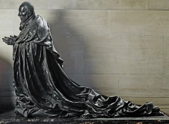 Cardinal Rene de Birague in prayer