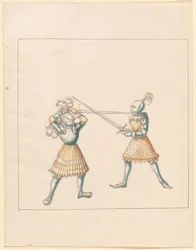 Freydal, The Book of Jousts and Tournament of Emperor Maximilian I: Combats on Foot (Jousts)(Volume III): Plate 162