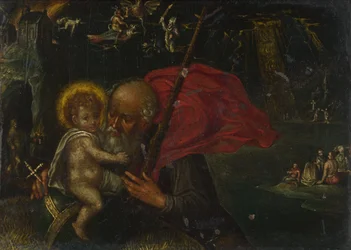 Saint Christopher Carrying the Infant Christ
