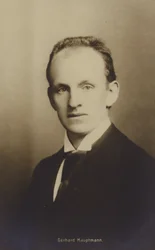 Gerhard Hauptmann (1862-1946), German Dramatist and Novelist