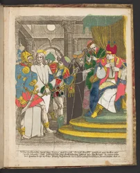 A page from A series of engravings of subjects from the Life of Jesus Christ
