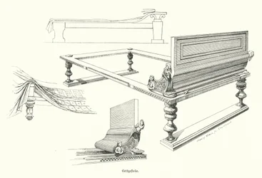 Ancient Greek bedsteads