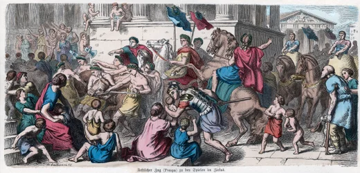 Ancient History. Rome. Procession to the Circus