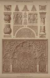 Arabian-Moresque, Architectonic Ornaments