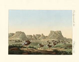 Area in South Africa at the Forland of Good Hope