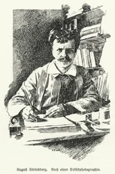 August Strindberg, Swedish playwright, novelist, poet and artist
