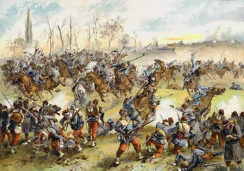 Battle of St Quentin, Franco-Prussian War, 19 January 1871