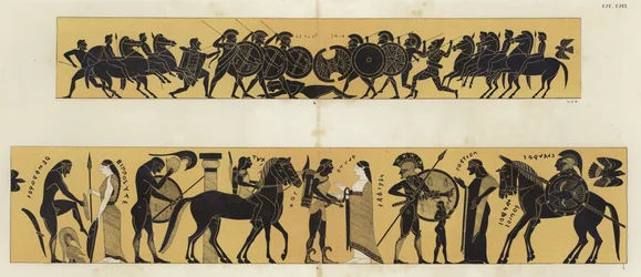 Battle Scenes in Ancient Greece