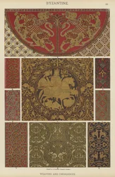 Byzantine, Weaving and Embroidery