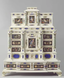 Cabinet made in Augsburg