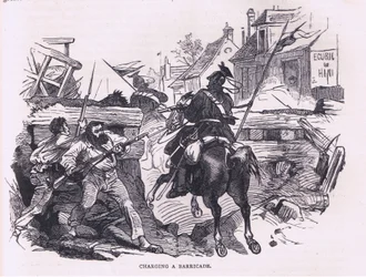 Charging a barricade