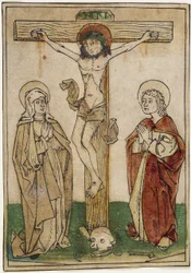 Christ on the Cross with Mary and Saint John, c.1470-80