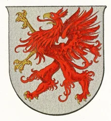 Coat of Arms of Pomerania, c.1898