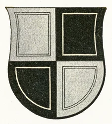Coat of Arms of Zollern (Hechingen), c.1898