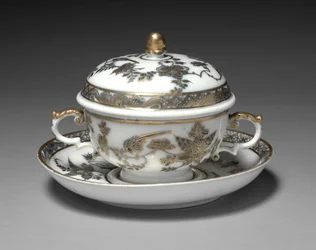 Covered Bowl and Dish