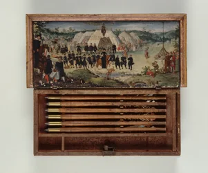 Crossbow bolts box belonging to Prince Otto von Hesse, 1615