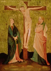 Crucifixion with Mary and John